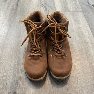 Cliffs by White Mountain Pathfield Women’s Ankle Boots Brown Size 8 Tan Lace Up